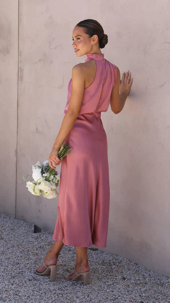 Nancy - Schimmerndes, langes Kleid für Damen