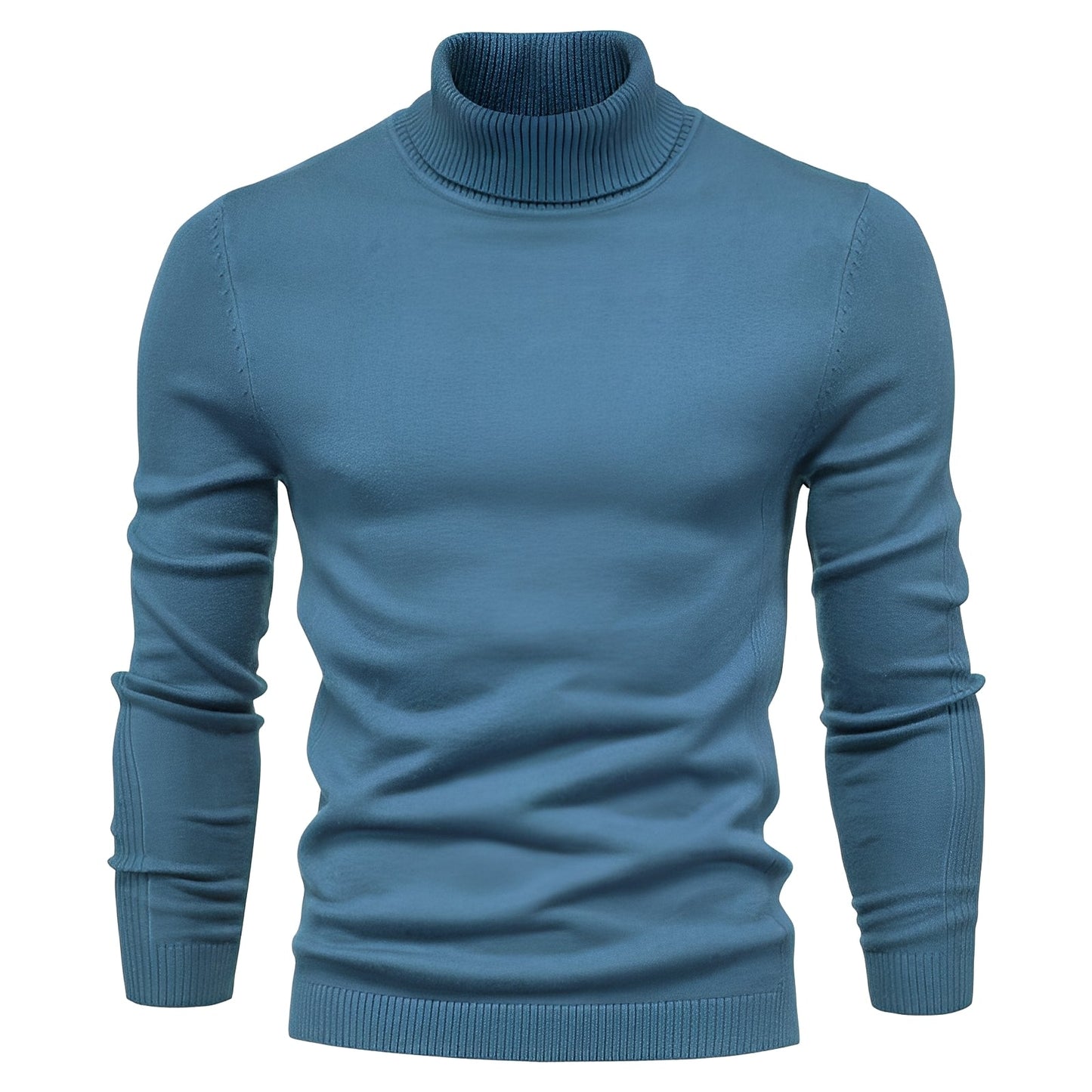 Jonah - Einfacher Rollkragenpullover für Herren