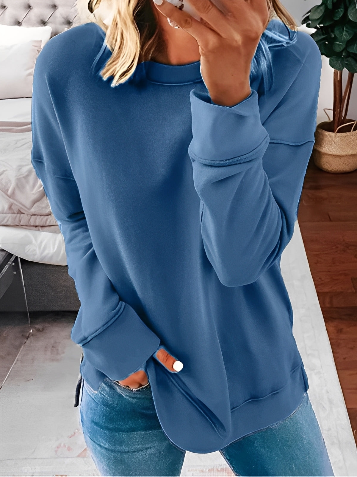 Charnette - Bequemer Retro-Pulli für Frauen