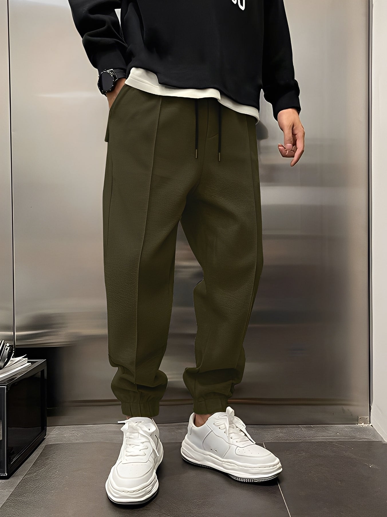 Philip - Komfortable, dicke, breite Herrenhose