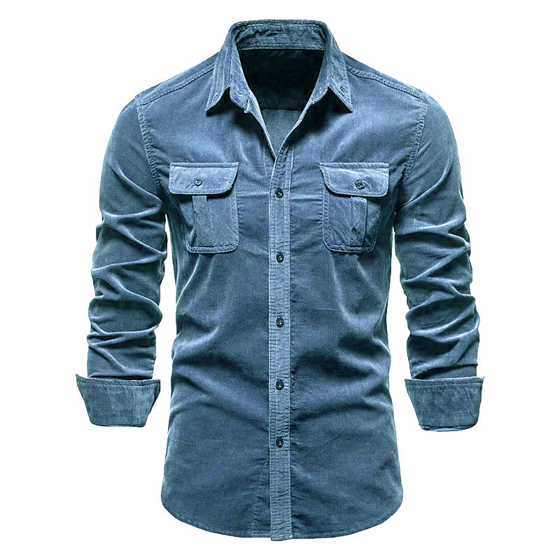 Rowen - Einfaches Herrenshirt mit Taschen