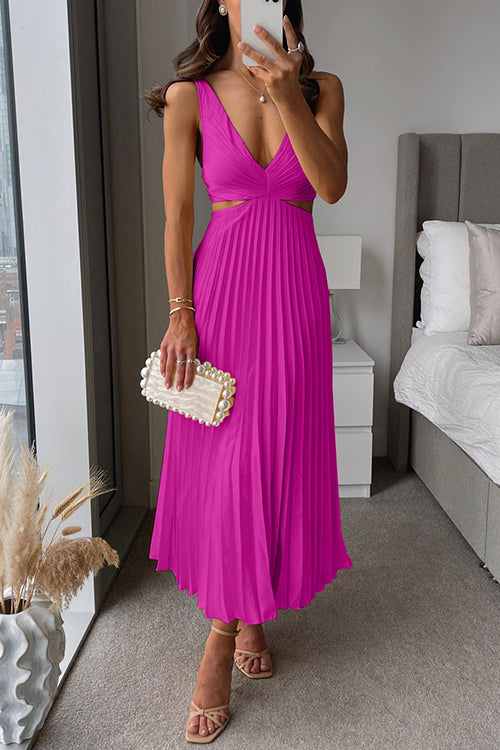 Noemi – Elegantes Abendkleid mit Falten für Damen