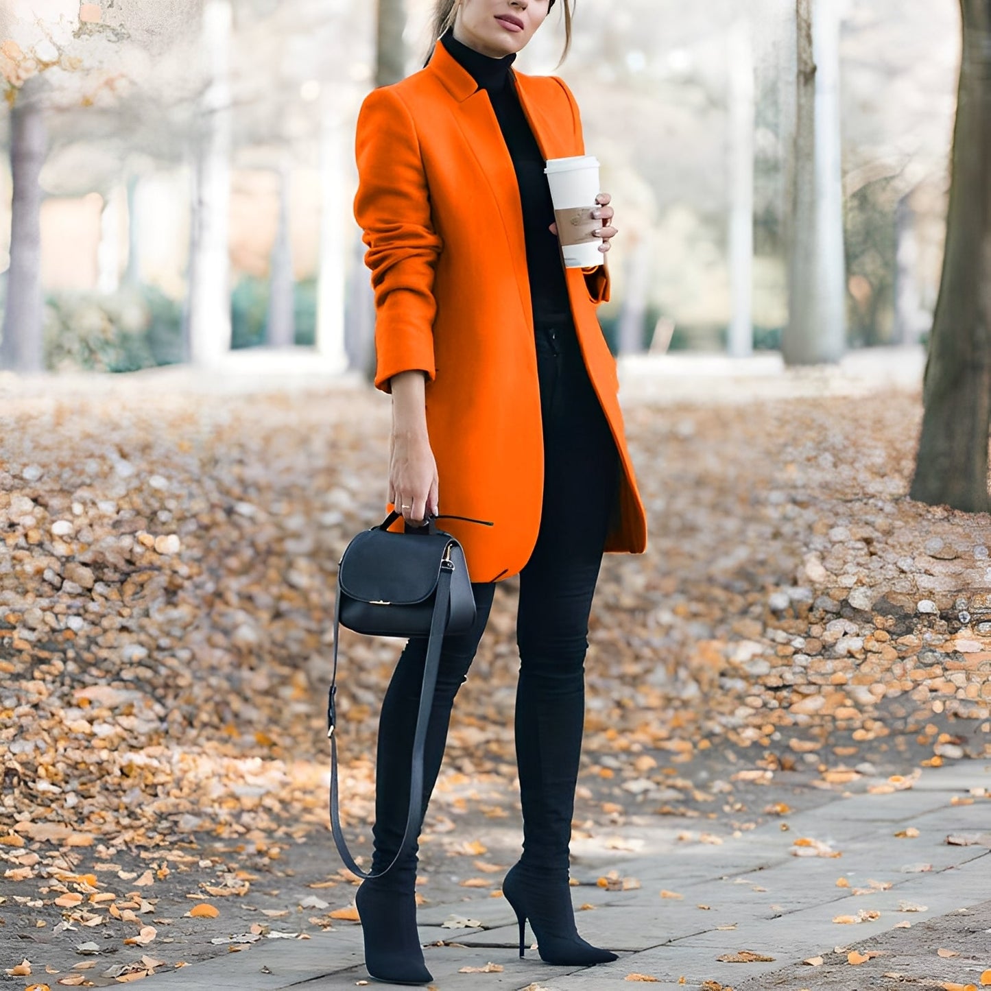 Jazmin - Bequemer, bunter Damen-Wollblazer