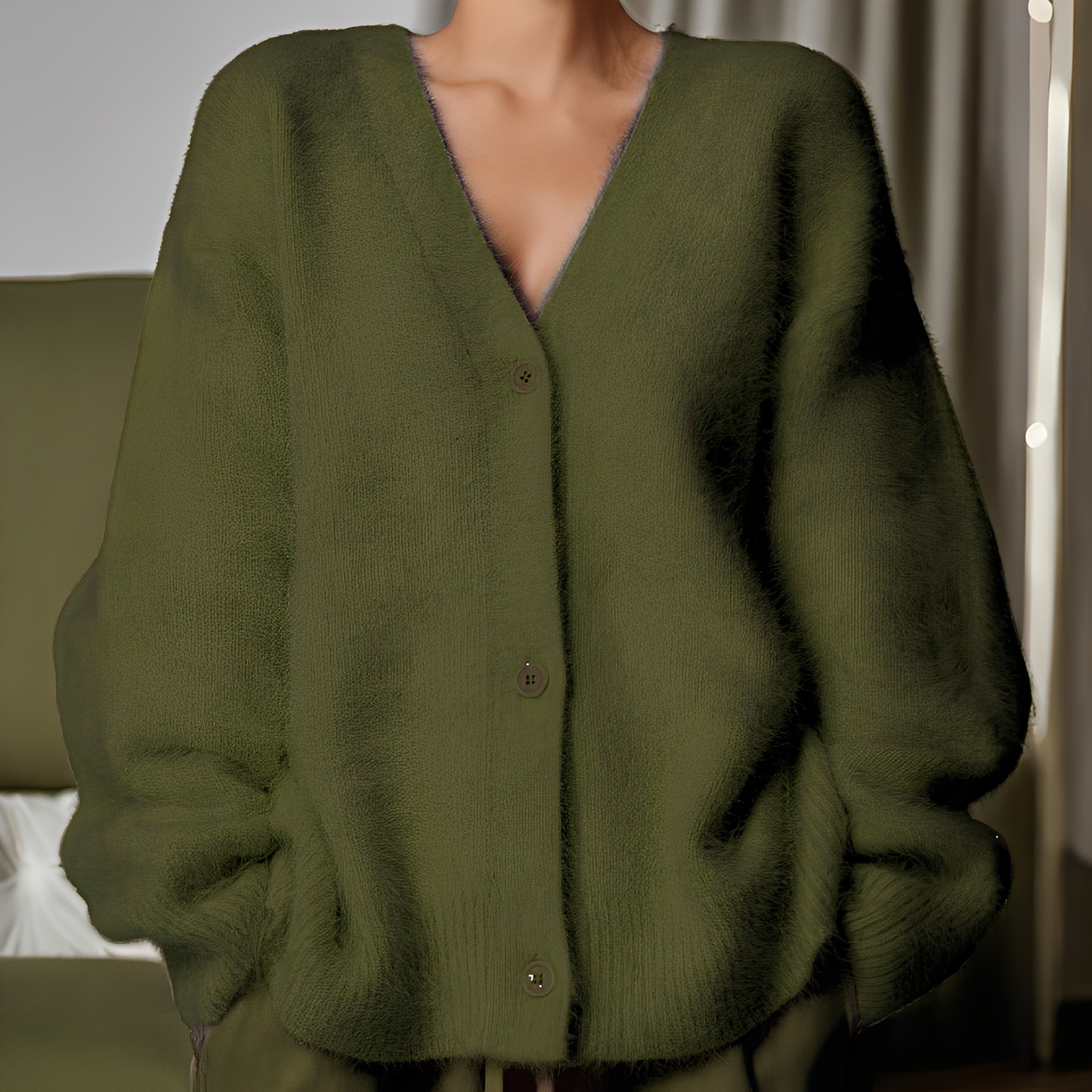 Emberly - Bequemer, weit geschnittener Damen-Kaschmirpullover