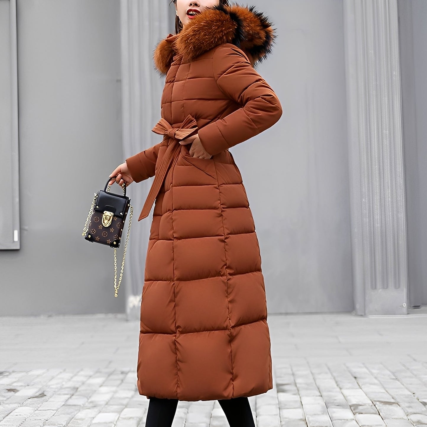 Geraldine - Bequem gefütterte Winterjacke für Frauen