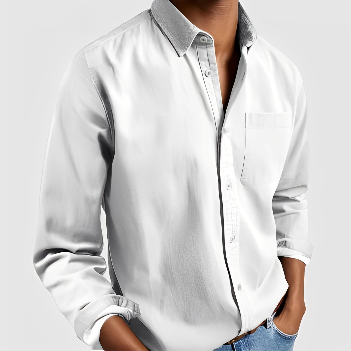Tanner - Herren-Casual-Shirt mit Tasche