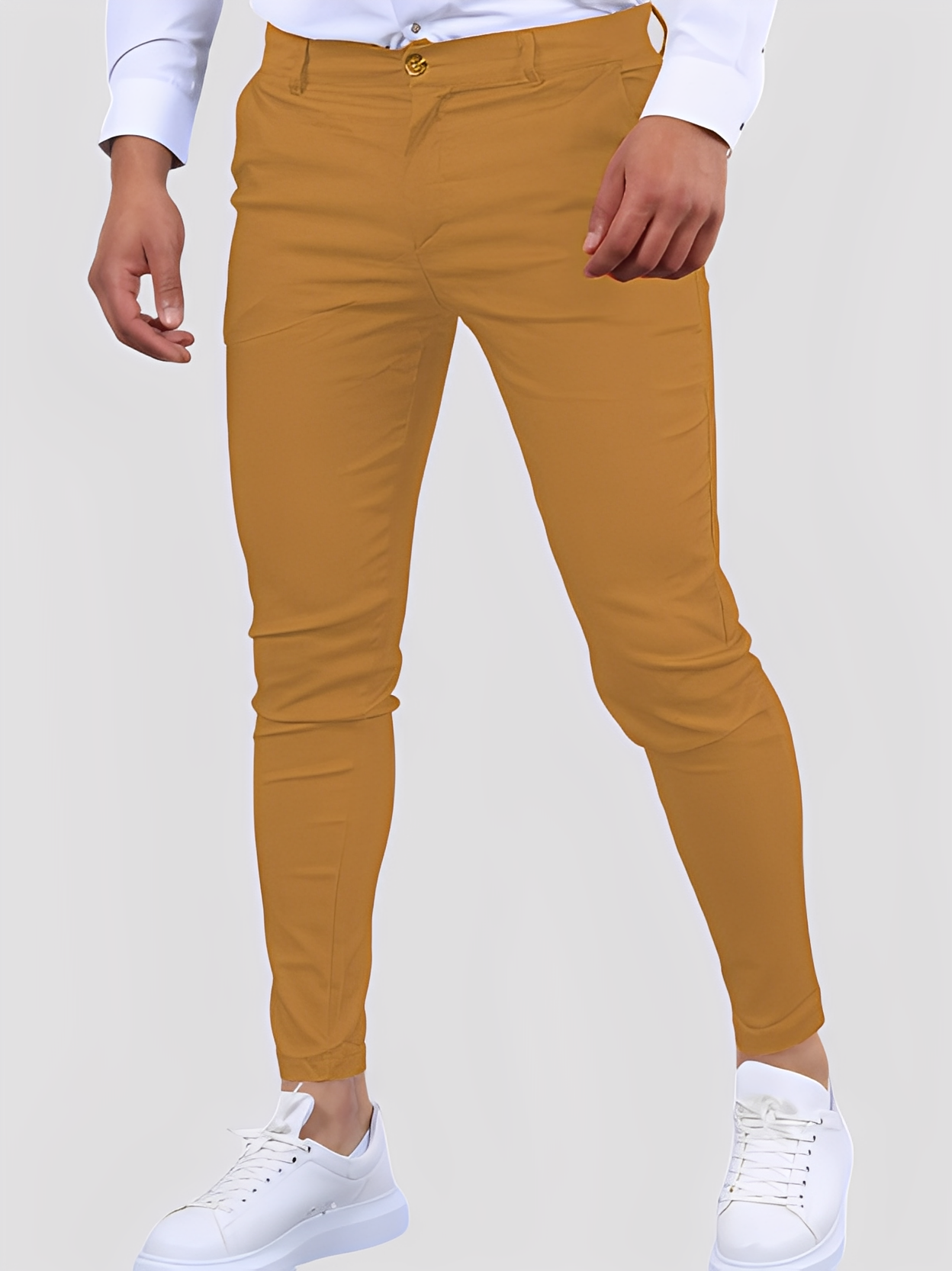 Shelton - Komfortable, dehnbare Herrenhose mit schmalem Schnitt