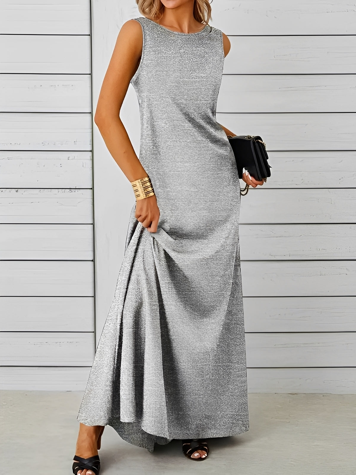 Saranna - Schickes langes Damenkleid