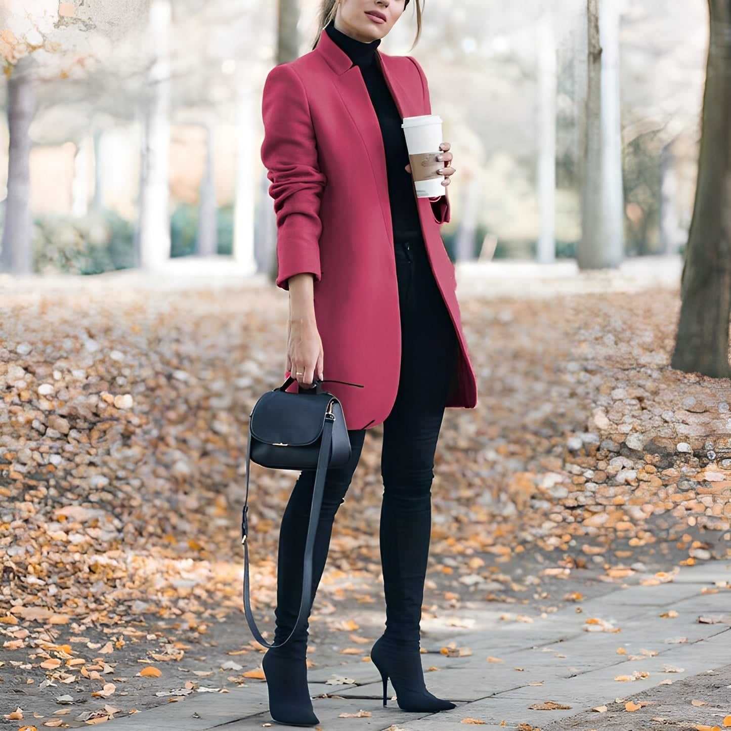 Jazmin - Bequemer, bunter Damen-Wollblazer