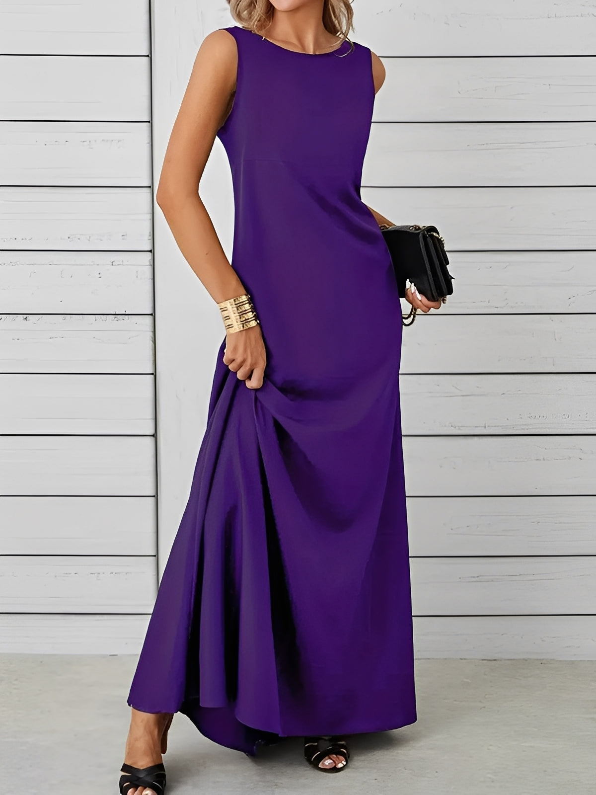 Saranna - Schickes langes Damenkleid
