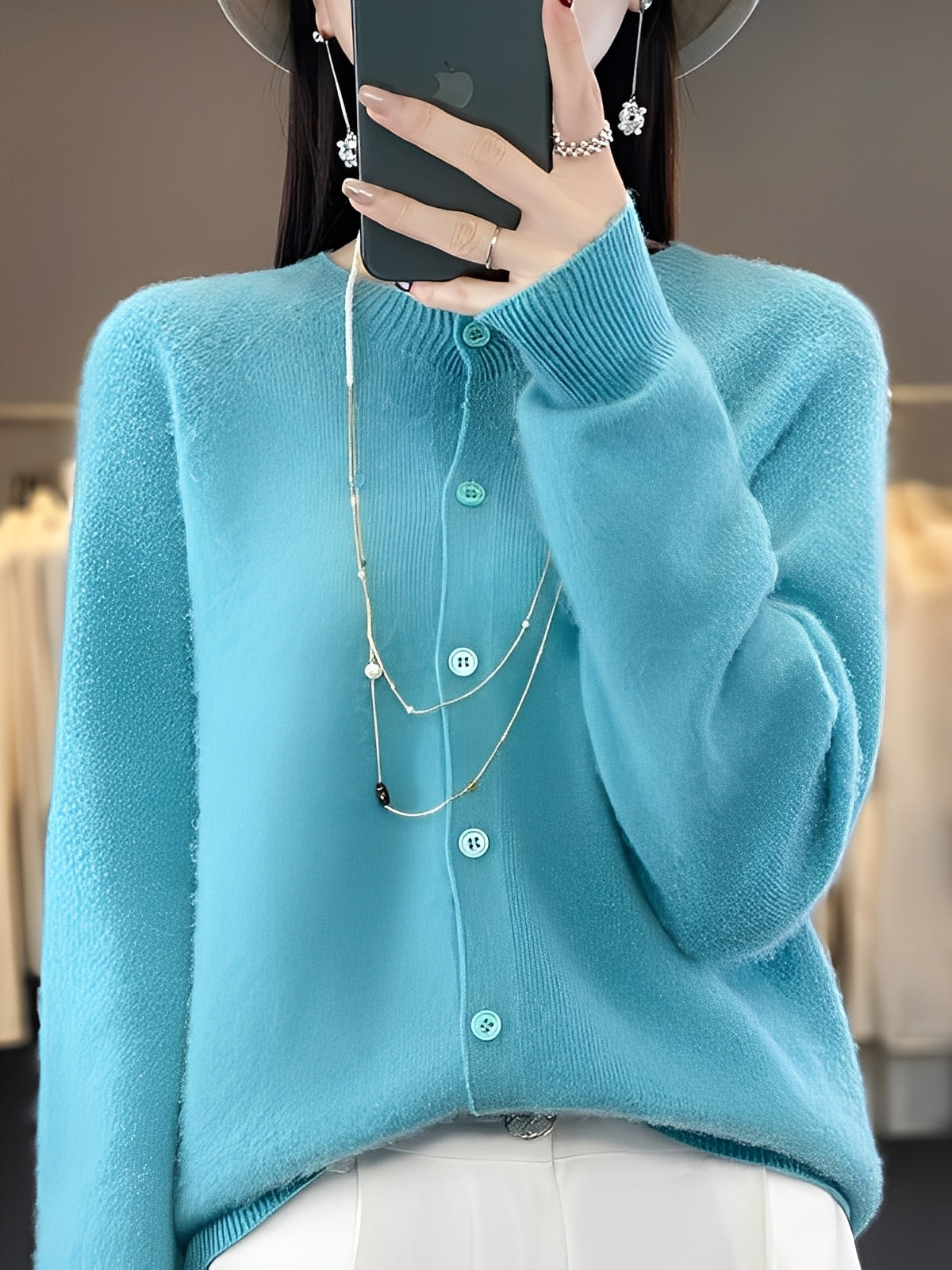 Arabella - Bequemer Damenpulli aus Wolle mit lockerem Stil