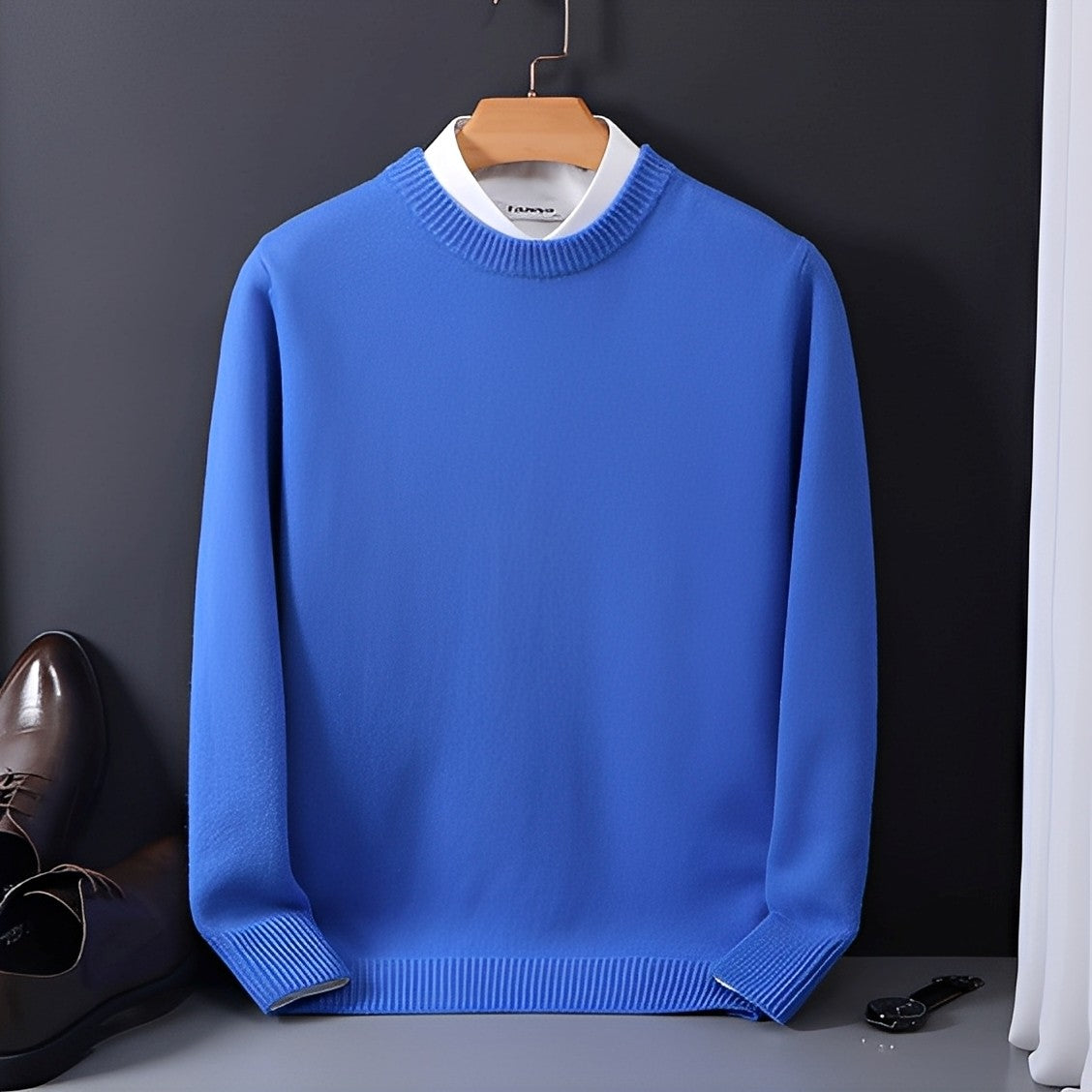 Inigo - Eleganter, lässiger Kaschmirpullover für Herren