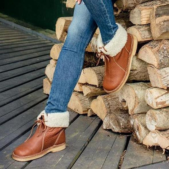 Asami - Wasserdichte Damenstiefel mit Wollfutter
