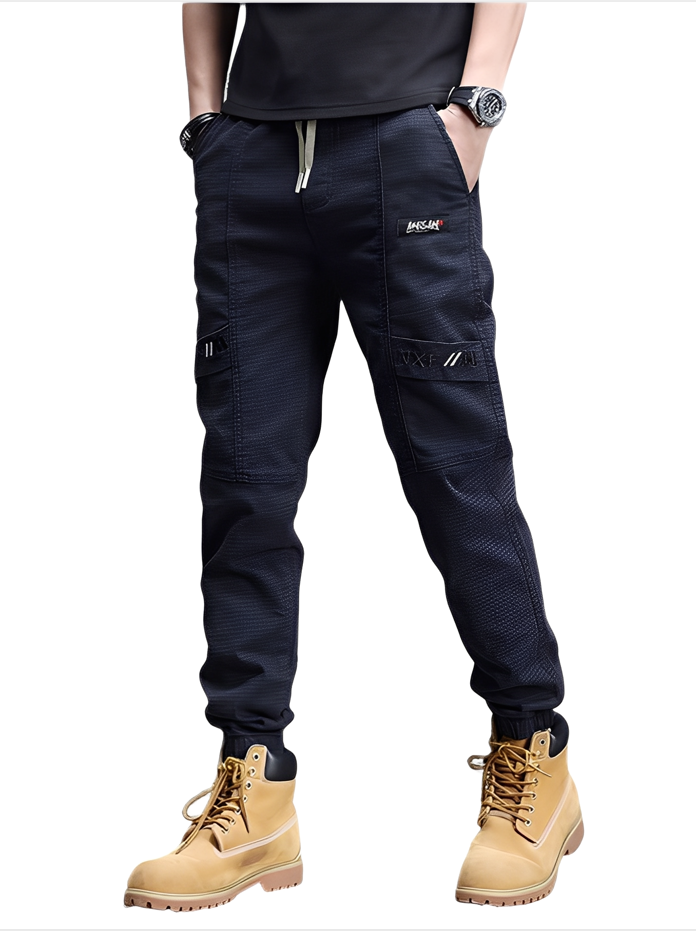 Alvin - Moderne Stretch-Jogginghose mit Kordelzug für Männer