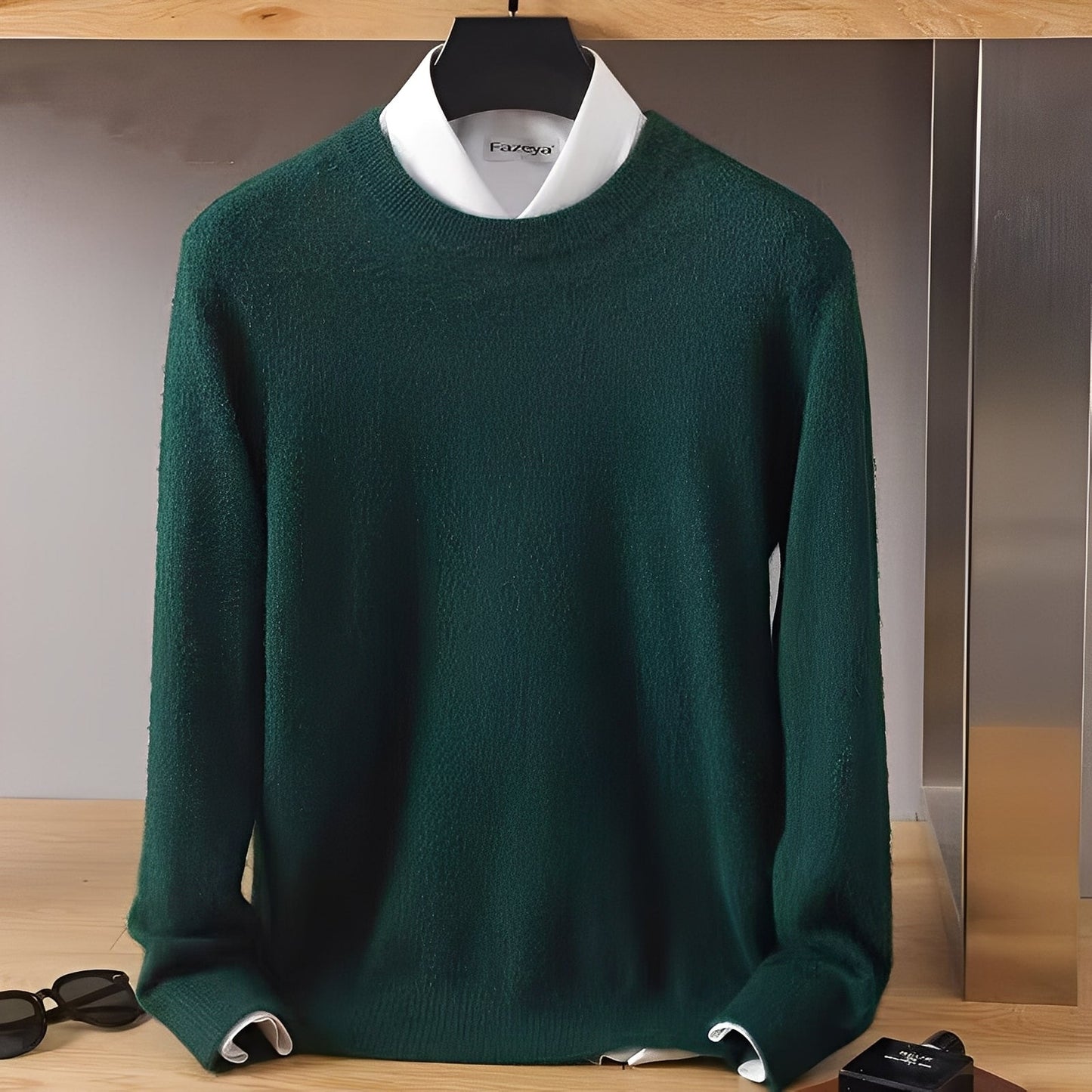 Inigo - Eleganter, lässiger Kaschmirpullover für Herren