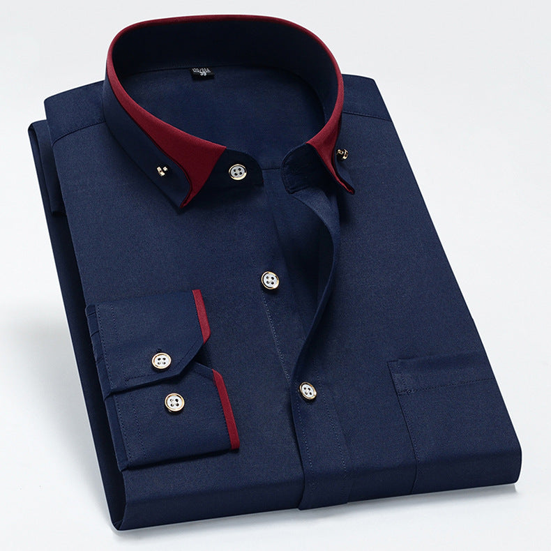 Tanner - Komfortables Herren-Langarmhemd mit Tasche