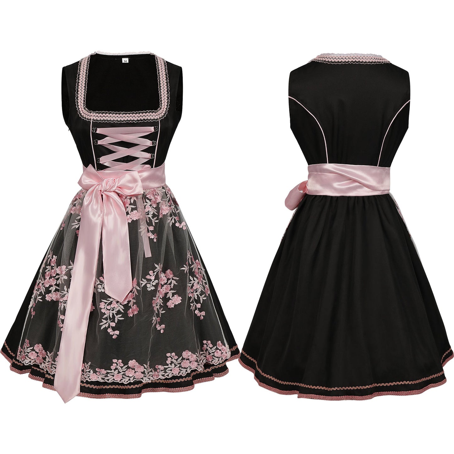 Elenora - ärmelloses Dirndlkleid mit Schlitz für Frauen für das Oktoberfest