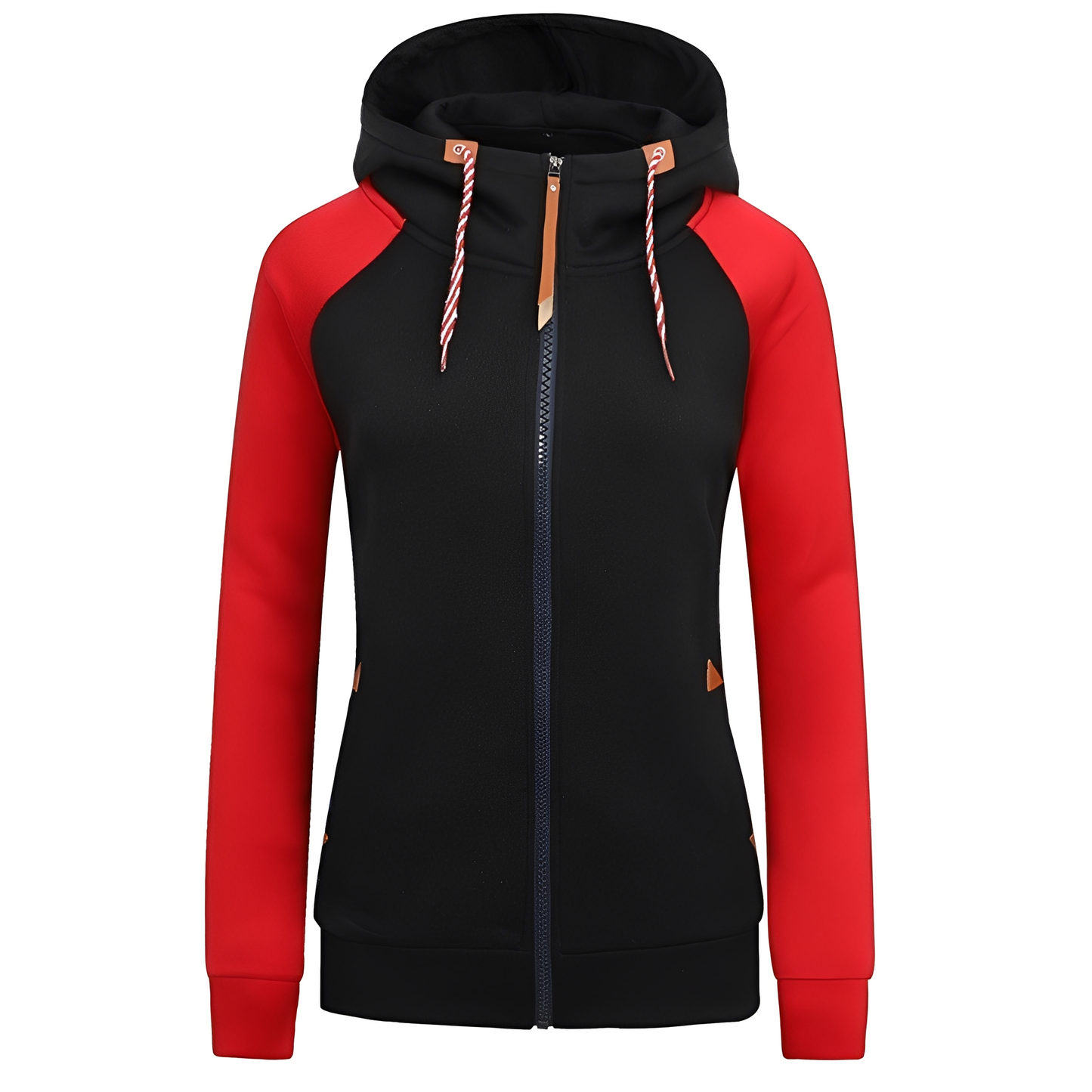Elinor - Bequemer Damen-Zip-Hoodie
