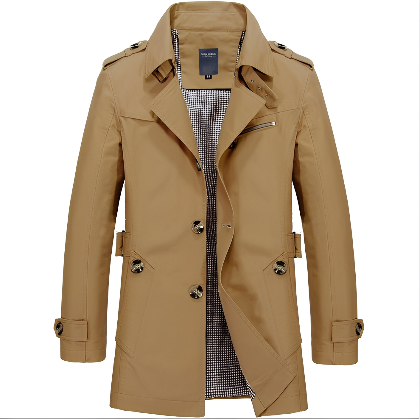 Kolton - Stilvoller Windjacken-Trenchcoat für Männer