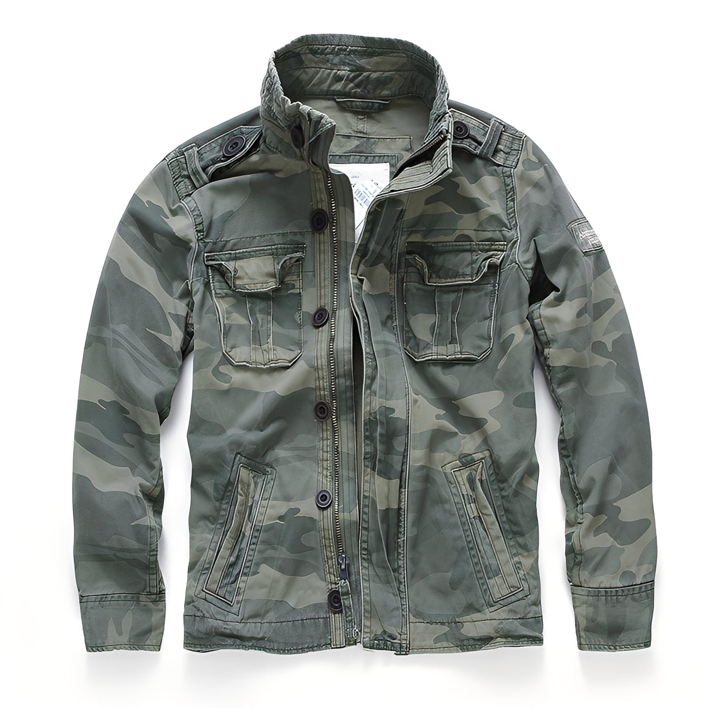 Trenton - Klassische Herren-Jeansjacke mit Taschen