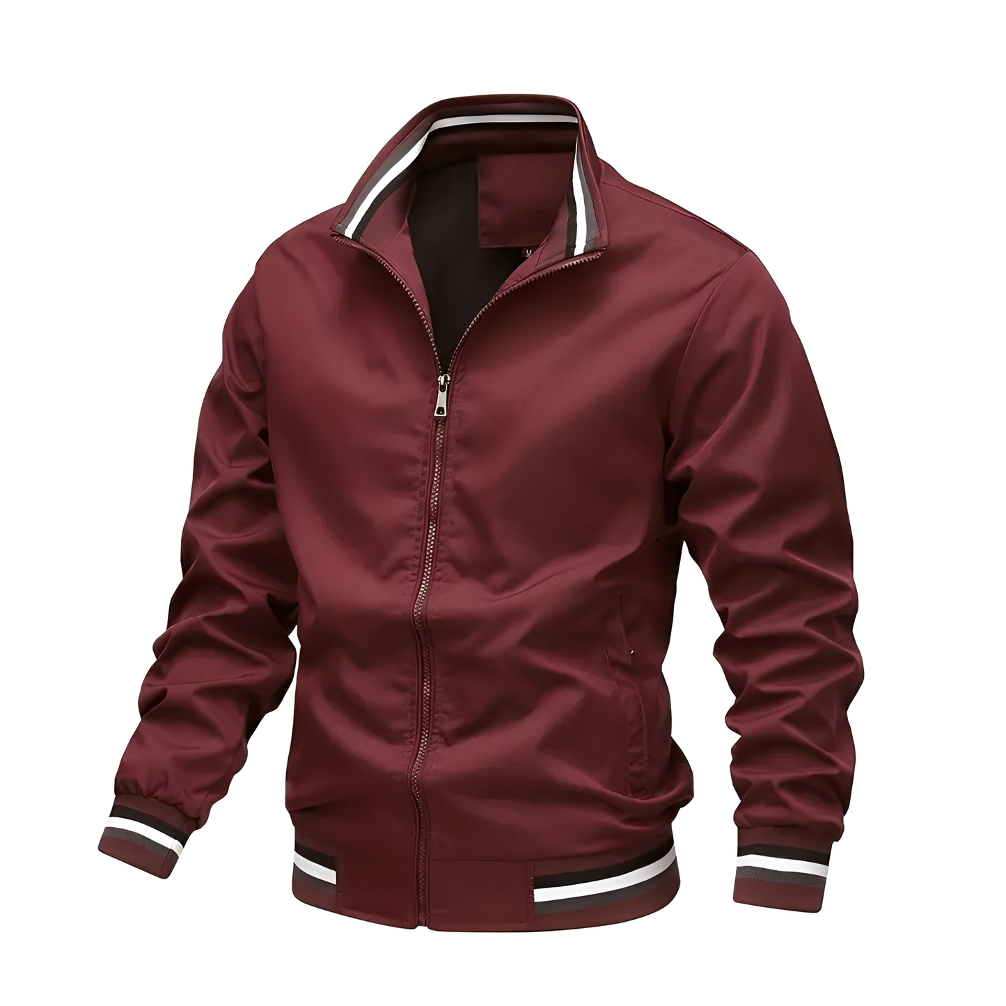 Jeremy - Komfortable Herren-Bomberjacke mit Streifen