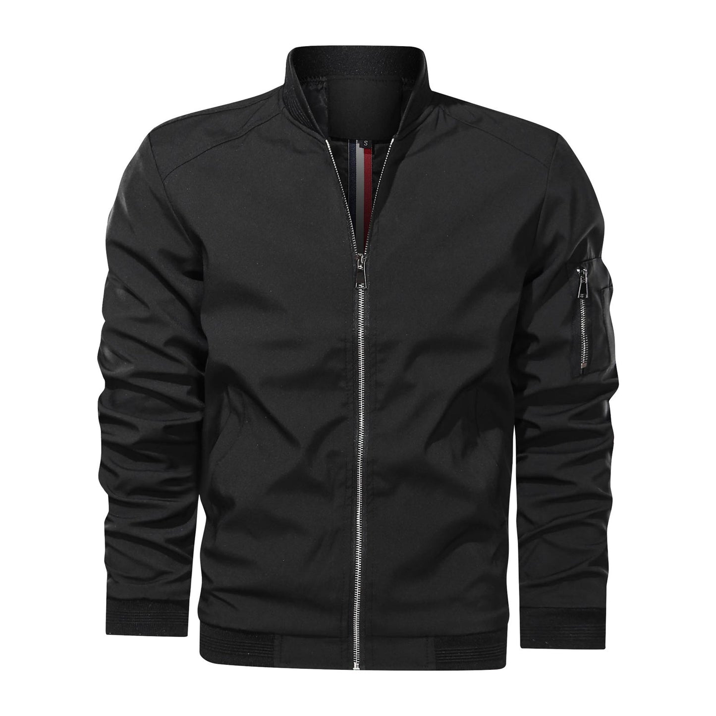 Rufus - Komfortable Männer-Bomberjacke mit Zipper