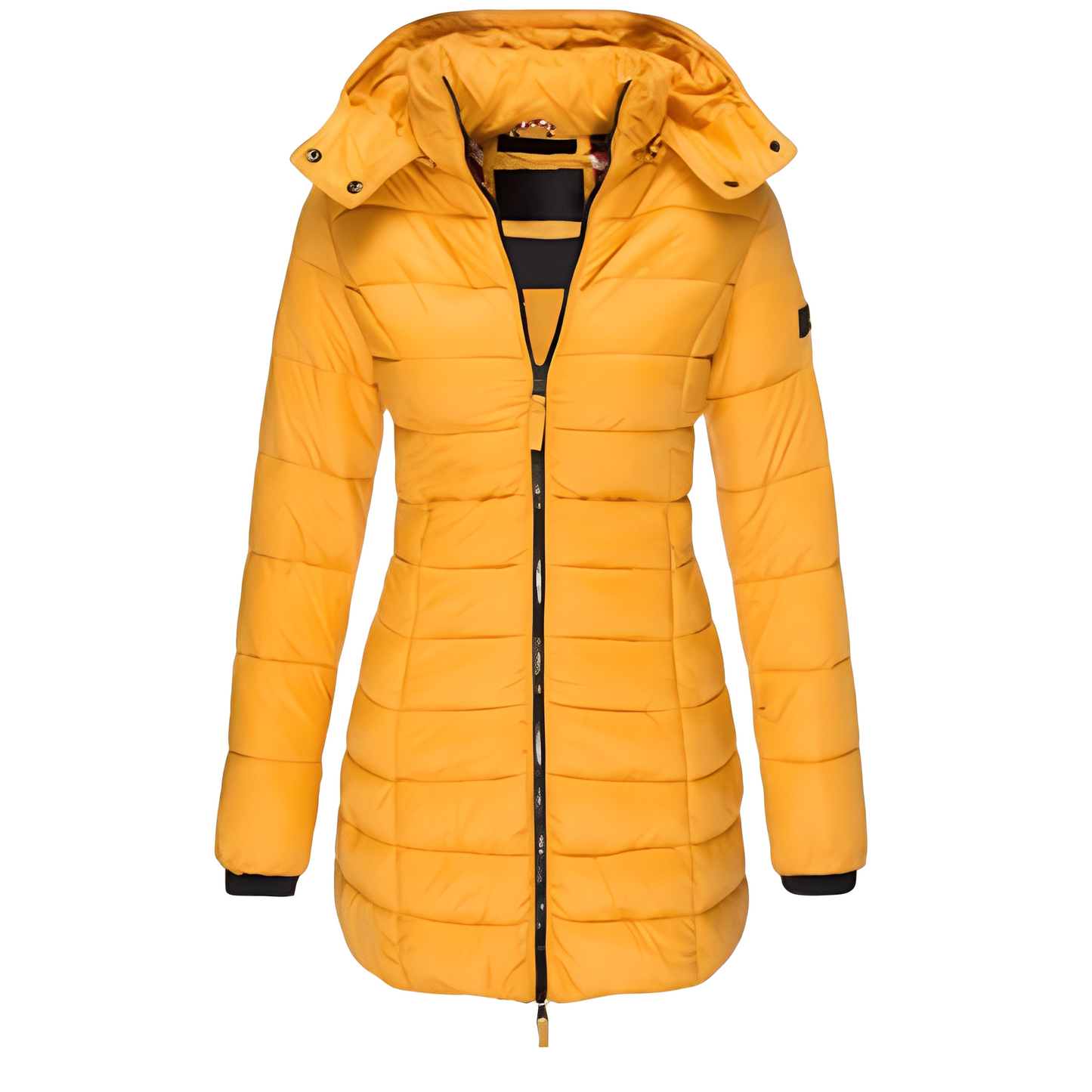 Jazmine - Eleganter, warmer Damenmantel mit Innenfutter