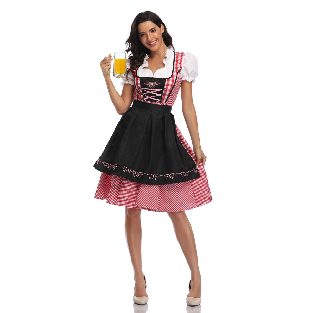 Katherine - Schickes Dirndl mit Karomuster für Frauen zum Oktoberfest