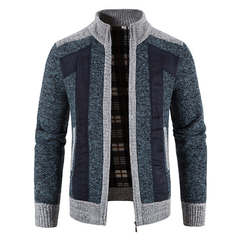 Domenic - Bequeme Herren-Fleecejacke mit Reißverschluss