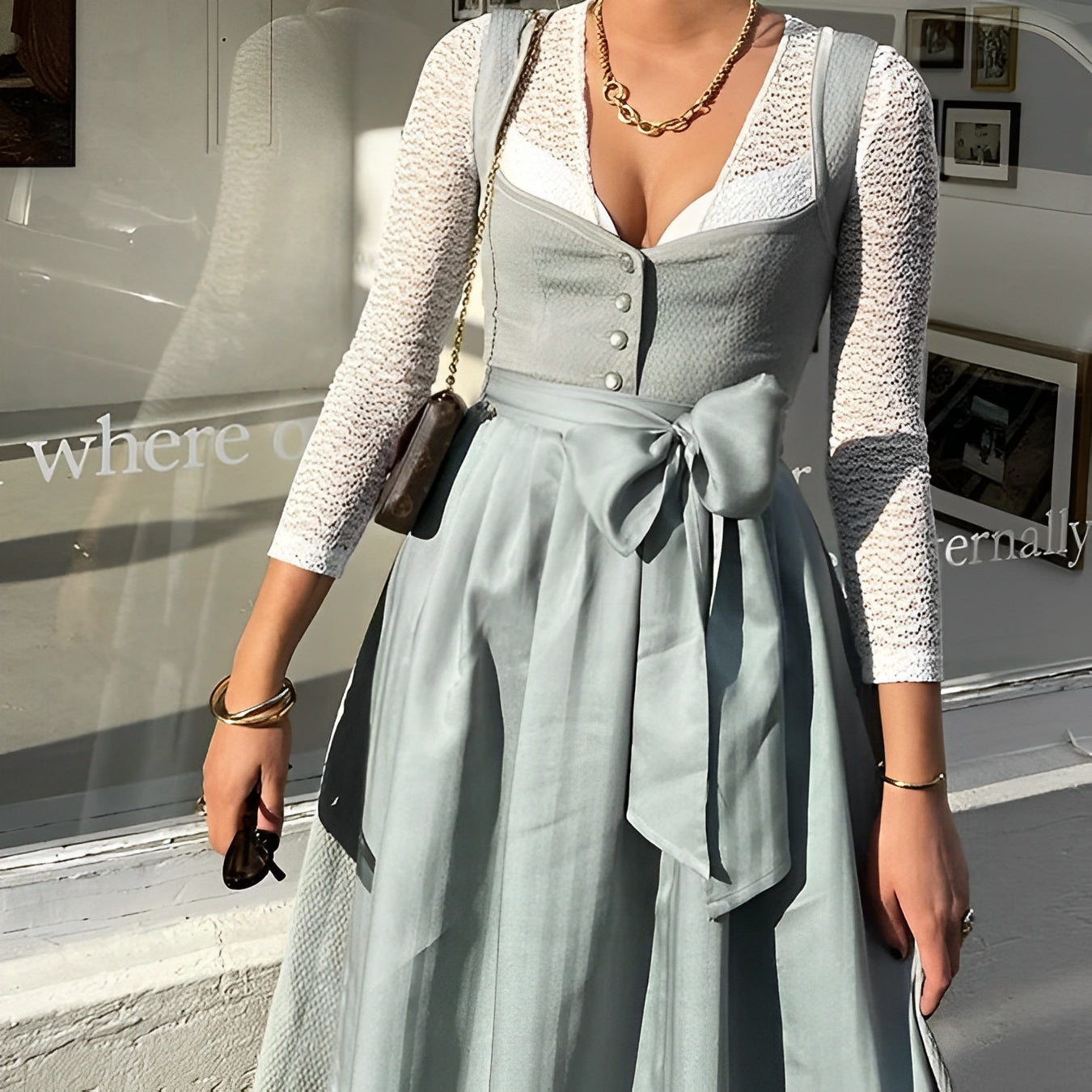 Mikhaila - Hübsches Damenkleid fürs Oktoberfest