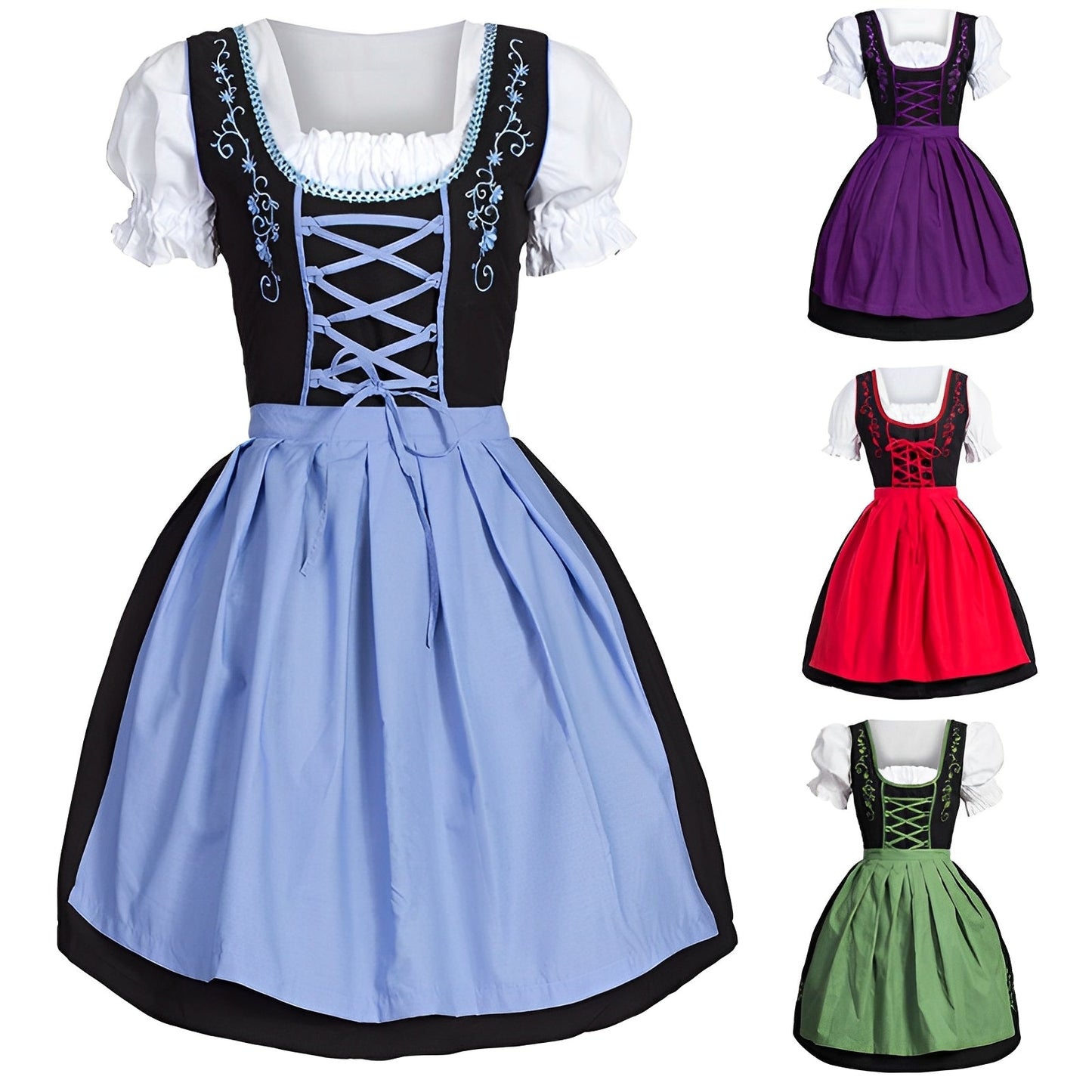 Tiffani - Locker geschnittenes Trachtenkleid für Frauen zum Oktoberfest