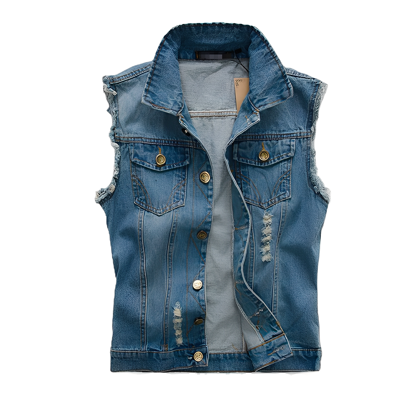 Morley - Klassische Jeansweste mit Taschen für Herren