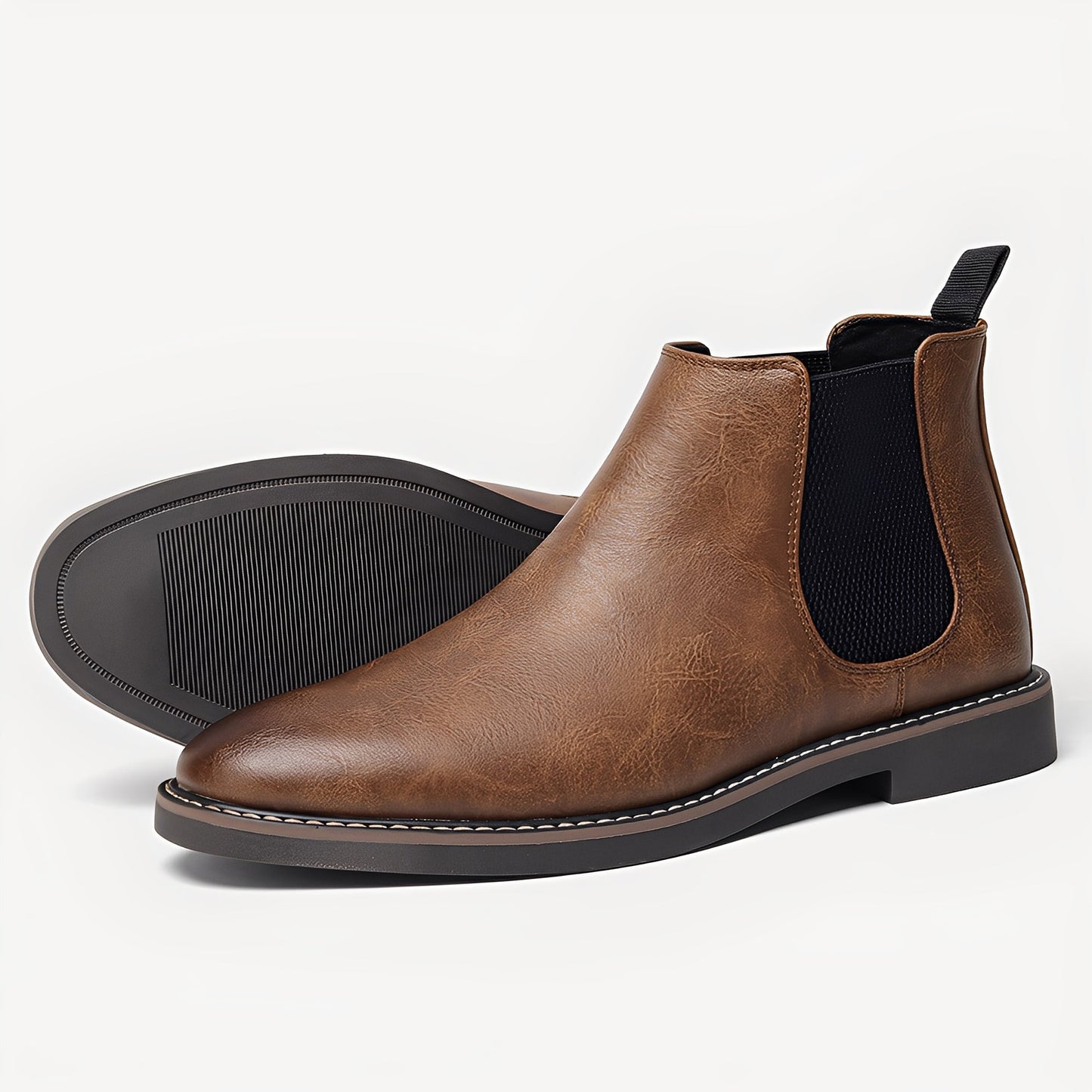 Clifton - Traditionelle Chelsea-Boots aus Leder für Männer