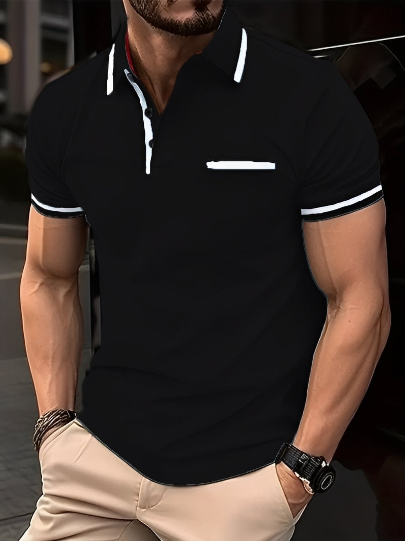 Garrick - Komfortables Herren-Poloshirt mit Tasche
