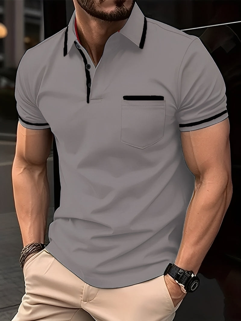 Garrick - Komfortables Herren-Poloshirt mit Tasche