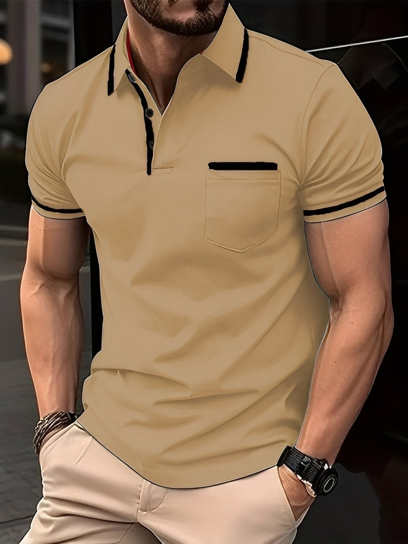 Garrick - Komfortables Herren-Poloshirt mit Tasche