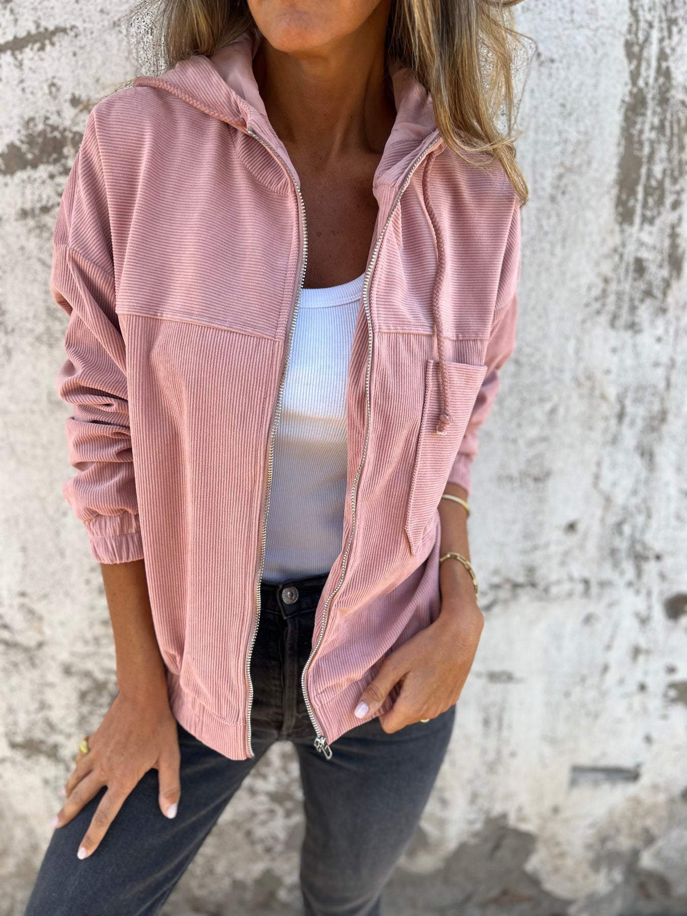 Ariellee – Freizeitjacke mit Kapuze und Zipper