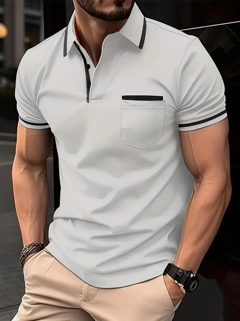 Garrick - Komfortables Herren-Poloshirt mit Tasche