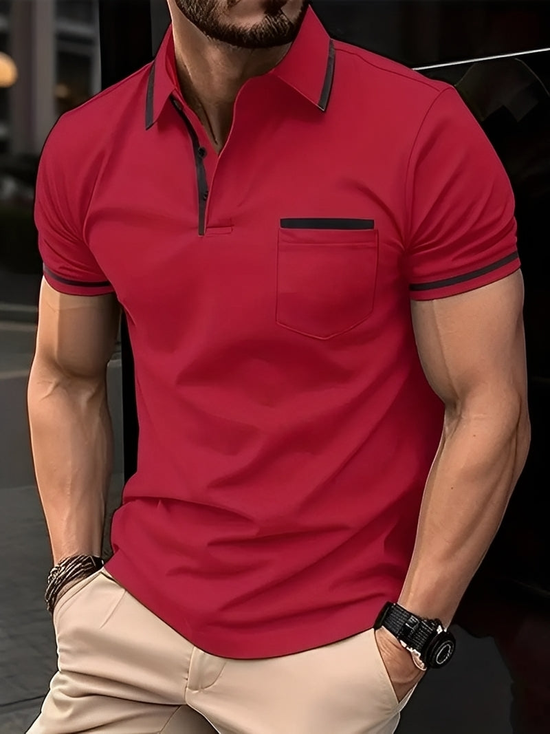 Garrick - Komfortables Herren-Poloshirt mit Tasche