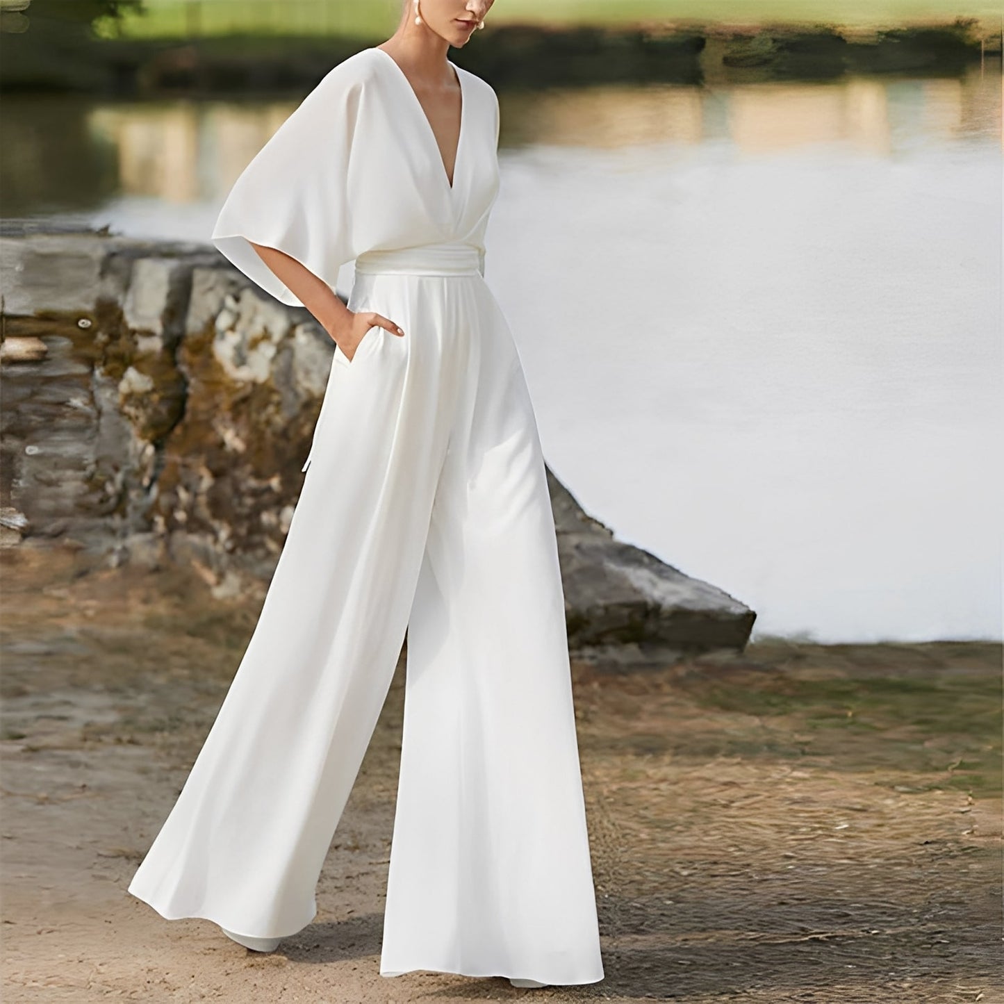 Elizabeth - Angenehmer und lockerer Damen-Jumpsuit