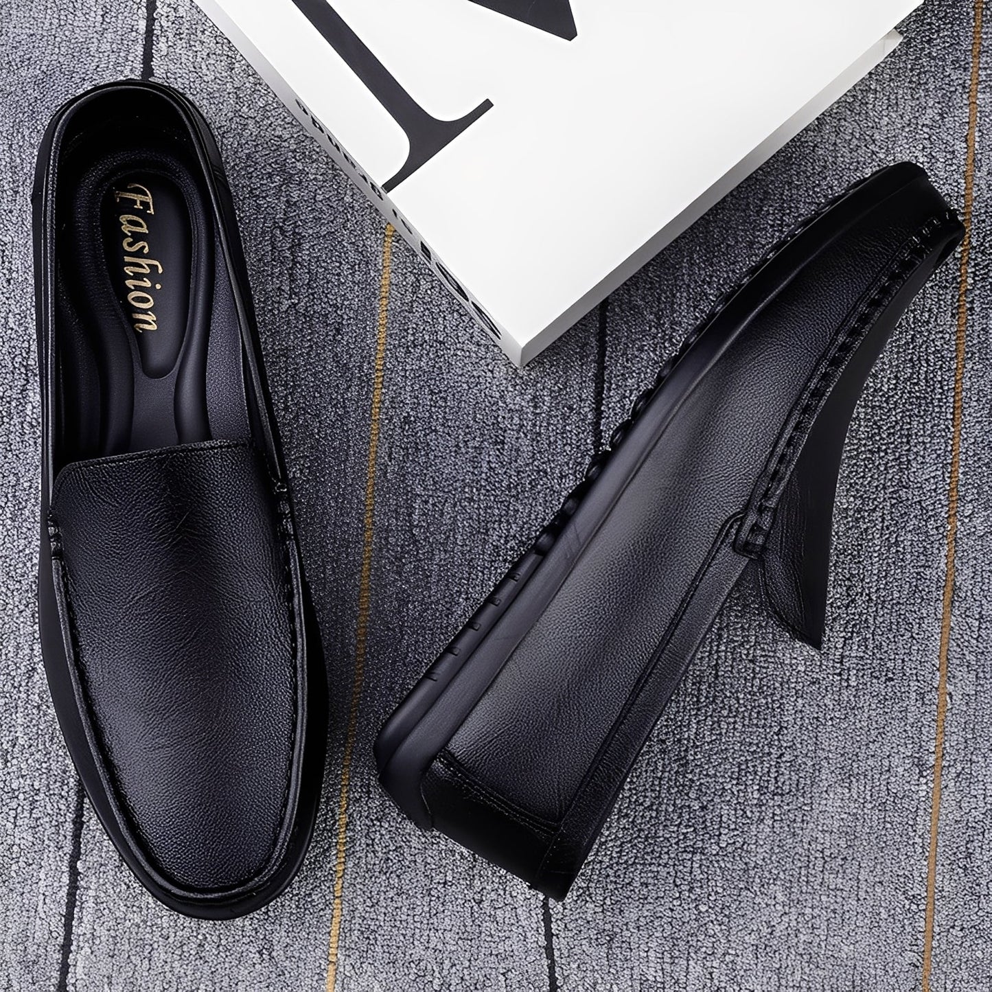 Seward - Bequeme und schicke Leder-Slipper für Herren