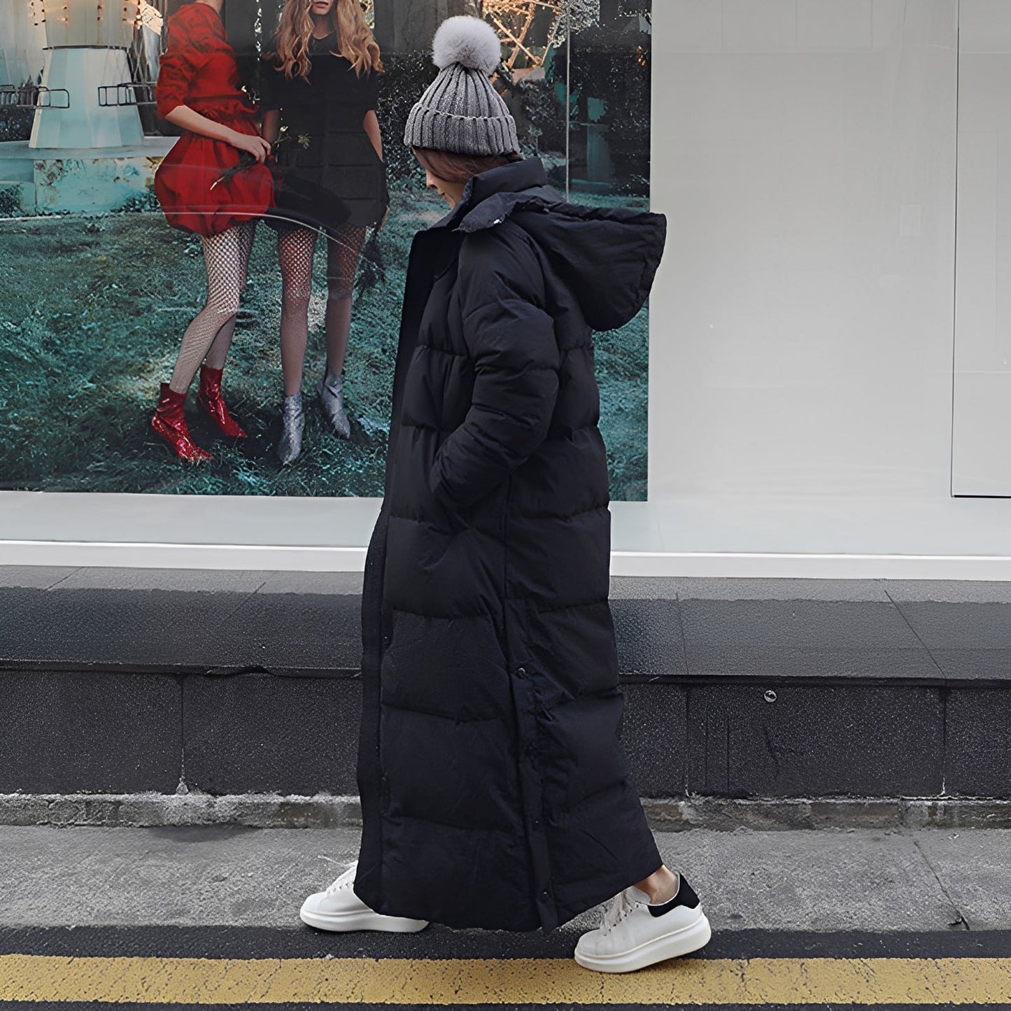 Cassidy - Locker geschnittene Winterjacke für Damen