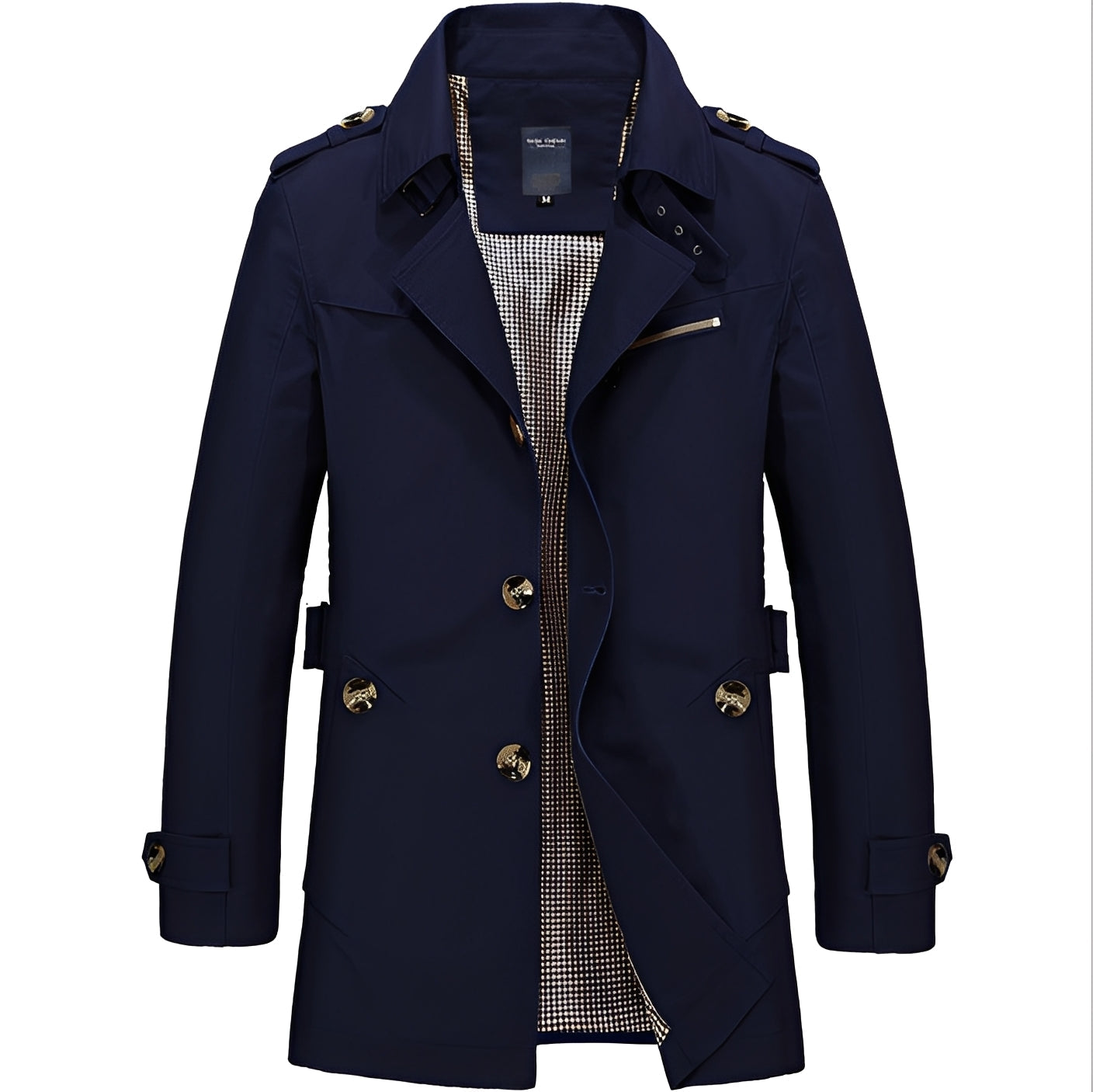 Kolton - Stilvoller Windjacken-Trenchcoat für Männer