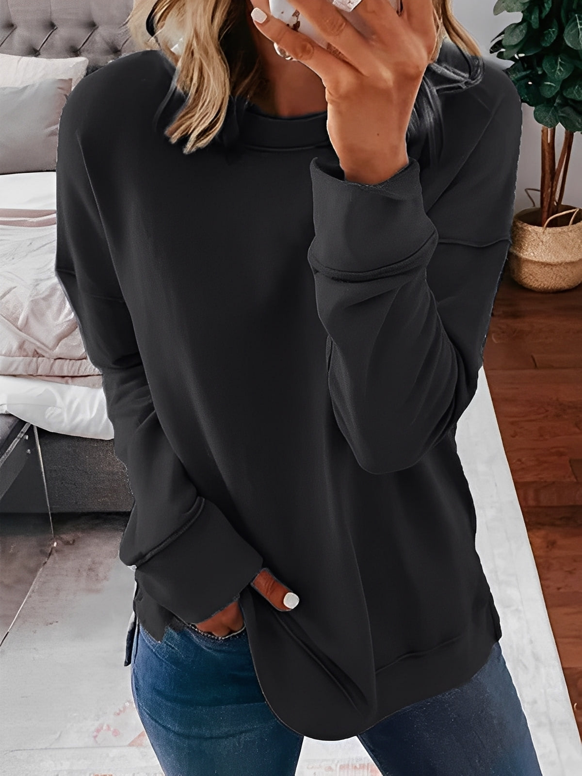 Charnette - Bequemer Retro-Pulli für Frauen
