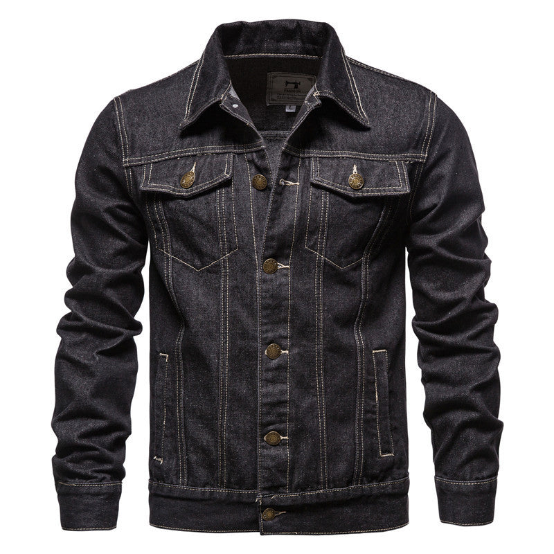 Winton - Zeitlose Herren-Jeans-Truckerjacke