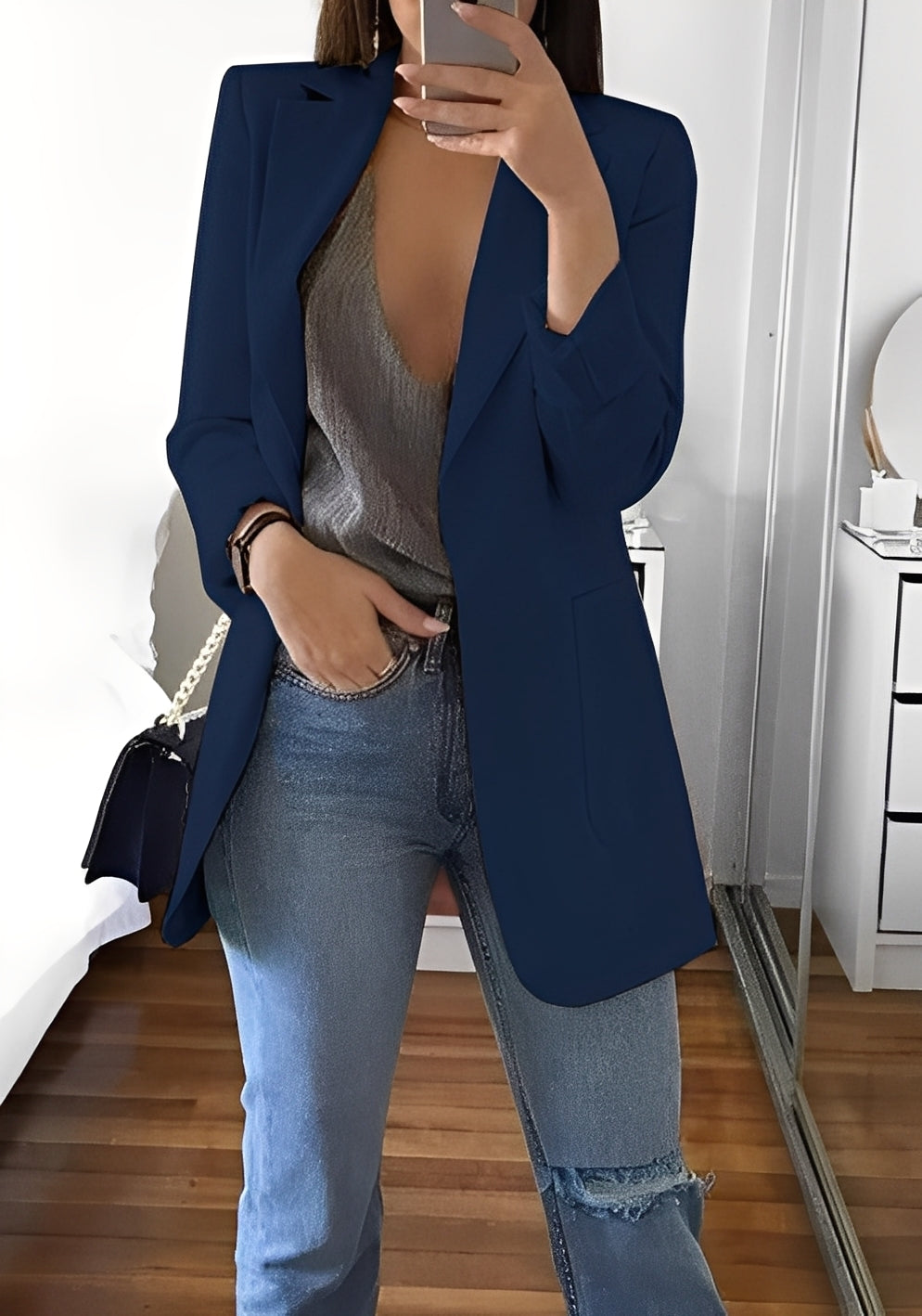 Stephanie - Eleganter, schmaler Blazer für Damen