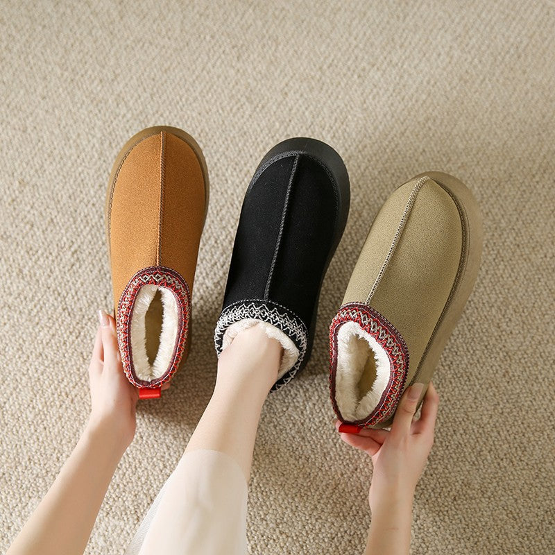 Scarlette - Flauschige Plüschpantoffeln für Damen