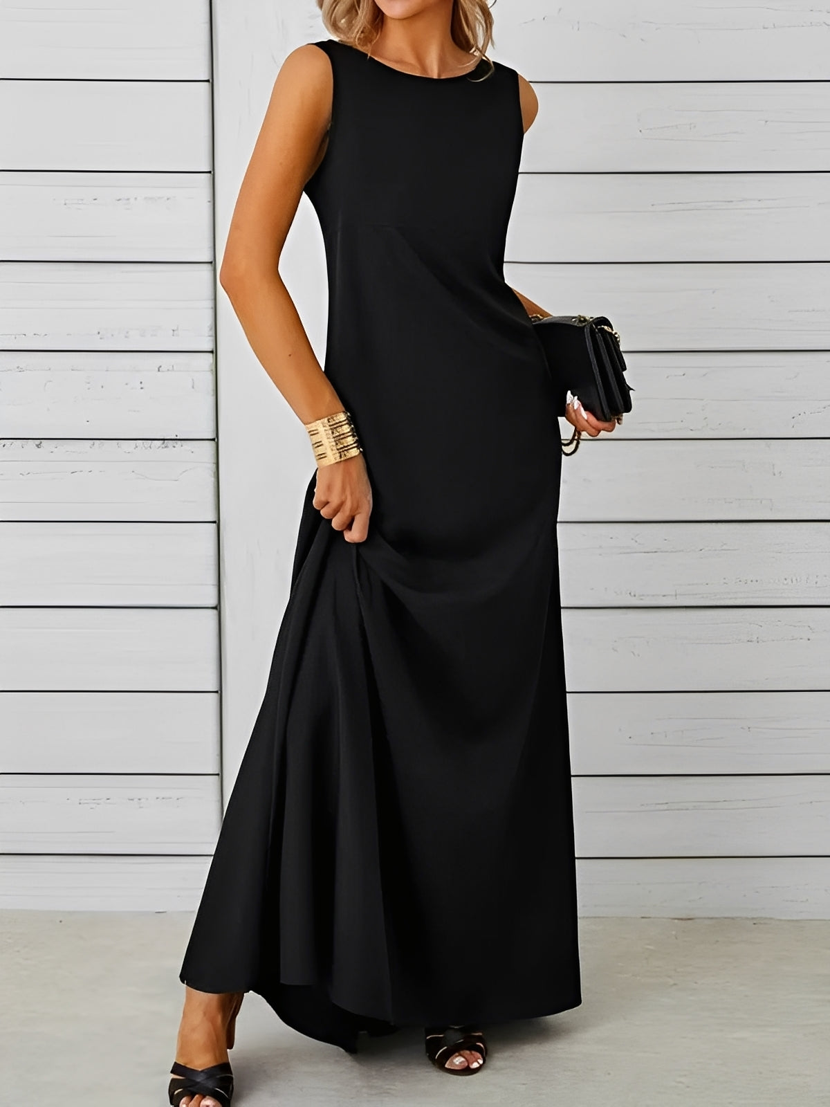 Saranna - Schickes langes Damenkleid