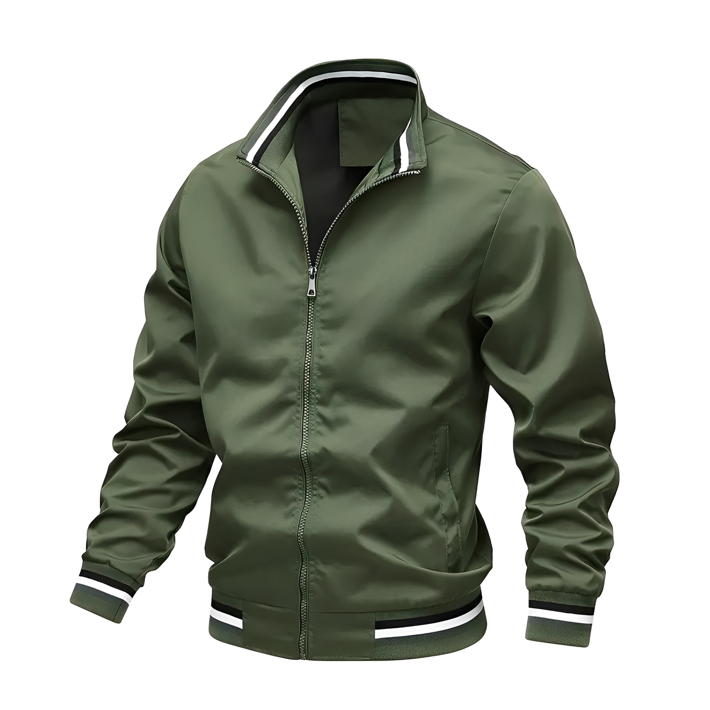 Jeremy - Komfortable Herren-Bomberjacke mit Streifen