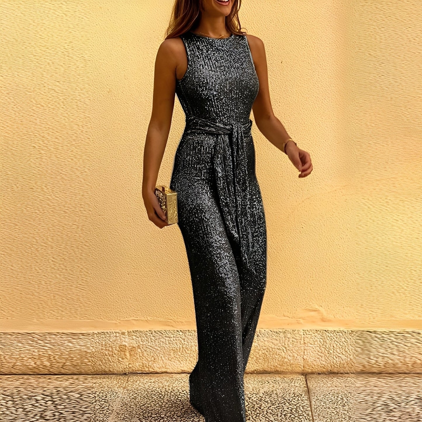 Victoria - Eleganter Damen-Einteiler mit Glitzer